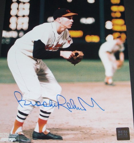 Buy Brooks Robinson Autographed Baltimore Orioles 8x10 Photo ~ 1983 Hall of Fame ~ 1970 World Series... by No manufacturer