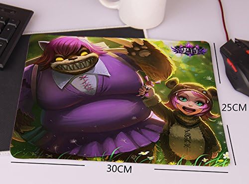 UUC League of Legends Anime Game Gaming Mouse pad Mousepad - 9.8 inch x 11.8 inch x 3mm YH1764