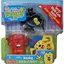 Kooky Kollectibles Wow Wow Wubbzy with Graffiti Kid, Wacky Web and Night Ninja Wubbzy Figures