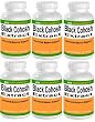 6 BOTTLES Black Cohosh 700mg per serving 540 total Capsules KRK SUPPLEMENTS