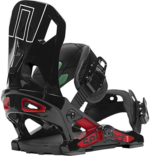 NOW Snowboarding Select Bindings, Black, Medium
