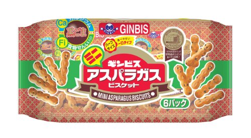 ギンビス ミニアスパラガス6P 162g(27g×6袋)×12個