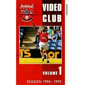 Arsenal Video Club - 1994/95 Season - Vol. 1