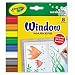 Crayola&Acirc;&reg; Washable Window FX Markers, Conical Tip, Assorted Colors, 8/pack