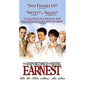 The Importance of Being Earnest [VHS]