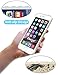 iPhone 6S Case, Sophia Shop Ultra [Thin Slim] Premium Flexible Soft TPU Extra Grip Anti-Scratch Protective Transparent Border Back Cover For Apple iPhone 6S 6(Feather)