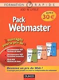 Pack Webmaster 3 volume : Tomer 1 : Dreamweaver MX Fonctions de Base ; Tome 2 : Dreamweaver MX Fonctions avanc�es ; Tome 3 : Flash MX Notions de Bases