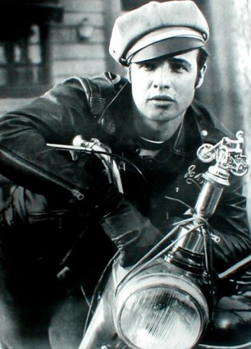 Marlon Brando (The Wild One) Movie Poster Print - 24