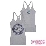 Seattle Mariners Victoria's Secret PINK&Atilde;&macr;&Acirc;&iquest;&Acirc;&frac12; Henley Tank
