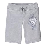 Girls' Mossimo Bermuda Shorts with Rhinestones - Gray