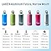 Laken Futura Water Bottle Narrow Mouth Screw Cap with Loop and Carabiner - 34.