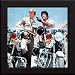 C.H.I.P.S Custom Framed 12x12 Color Photo (Erik Estrada Larry Wilcox)