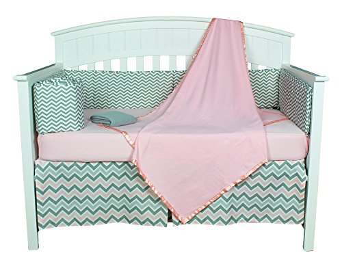 Grey And Pink Zig Zag Chevron Piece Baby Girl Desertcart
