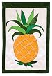 Pineapple Scroll Garden Size Applique Flag