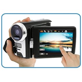 Rokinon DV700HD Fun Flix 720p HD High Definition ZoomTouch Digital Video Camcorder with Case