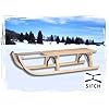 Sirch Wolfgang 99B/110 - Schlitten Davos 110 cm, TÜV/GS, Buche