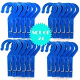 CLOTHESPIN HANGERS (SET OF 24)