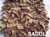 400-gram Premium Collection Allover Brown Leather Shag (8' x 10')