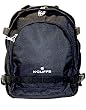 K-Cliffs Black Multipurpose Polyester School Backpack/ Hiking Backpack/ Outdoor Backpack