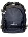 K-Cliffs Black Multipurpose Polyester School Backpack/ Hiking Backpack/ Outdoor Backpack