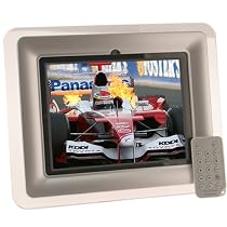 8.4" Memory View Silver Digital Photo Frame
