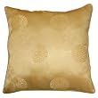 Decorative Handmade Silky Gold Cushion Cover / Pillow Sham - Chinese Lotus Flower & Dragon Design