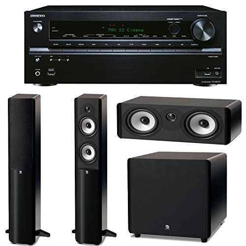 Onkyo TX-NR737 7.2-Channel Network A/V Receiver Plus A Boston Acoustics A-Series Home Theater Speaker Package! (A250, A225C & ASW250)
