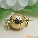 Gold Plated Magnet Clasp For Necklace Bracelet Craft Charms Connector Jewelry Making Finding