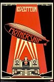 Led Zeppelin Art Poster Print by Shepard Fairey, 22x34