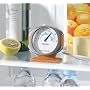 Salter 507Orsscr Gourmet Fridge Thermometer With Silicone Grips