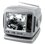 Axion ACN-3521 5' Portable Black & White TV