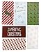 Christmas Money Greeting Cards - 36 Pack Assorted - 6 Winter Holiday Designs, Snowflakes, Stripes, Reindeer, Candy Canes, Mistletoe 4 x 8 With Envelopes Included by Juvale