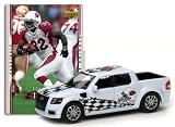 Edgerrin James (White Car) 2007 Upper Deck Collectibles NFL Ford SVT Adrenalin Concept with Card