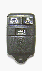 Keyless Entry Remote Fob Clicker for 1996 Pontiac Sunfire With Do-It-Yourself Programming