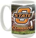 NCAA Oklahoma State University 15-Ounce Stadium Series Ceramic Mug