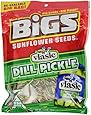 BIGS Vlasic Dill Pickle Sunflower Seeds, 5.35-Ounce Bags (Pack of 12)