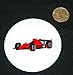 3 button / pin printed with Formula One Car