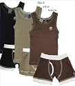 Skivvies in Black ~ toddler & child