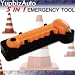 5-in-1 Multi Function Auto Emergency Hammer Escape Tool with LED Light