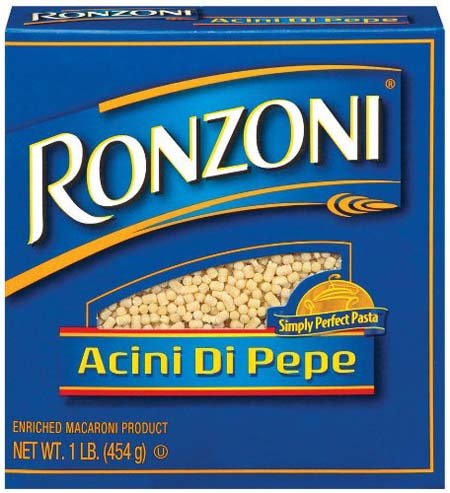 Ronzoni Acini Di Pepe, 16-Ounce (Pack of 15)