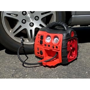 Wagan 2485 200-Watt Power Dome NX Jump Starter & Emergency Power Source with Built-In Air Compressor