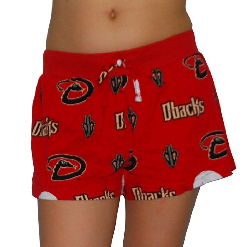 Womens Sideline MLB Arizona Diamondbacks Athletic Sleep Short Pajama Pant / Boxer Short (Size: L)