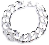 Bracelet - BRS-K41113 - Homme - Gourmette - Argent 925/1000 97.5 Gr