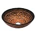 Vigo Industries VG07019 Copper Mosaic Glass Bathroom Vessel Sink, Bronze