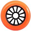 YAK Scooter Wheel Orange-Black 100mm