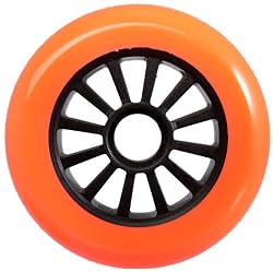 YAK Scooter Wheel Orange-Black 100mm