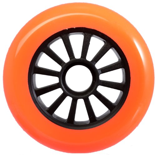 YAK Scooter Wheel Orange-Black 100mm