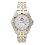 Chicago Cubs MLB All Star Watch with Stainless Steel Band - Men's from LogoArt