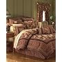 Croscill Harvest Manor Full Comforter Set Red