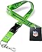 Seattle Seahawks --Navy + 12Man -- (Set of 2) Lanyard, NFL Official Licensed, footballs Key Chain